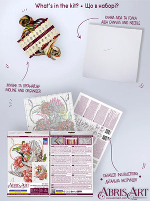 Cross Stitch Kit Cross-stitch kits On wings to the dream