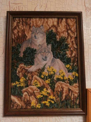 Bead Embroidery Kit Main Bead Embroidery Kit Devotion