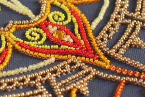 Bead Embroidery Kit Main Bead Embroidery Kit Sunny pattern