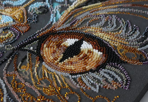 Bead Embroidery Kit Main Bead Embroidery Kit The look of a witch