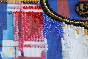 Bead Embroidery Kit Mini Bead embroidery kit FC Barcelona