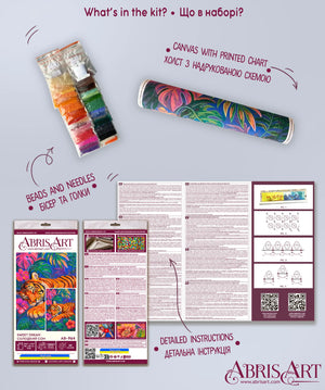 Bead Embroidery Kit Main Bead Embroidery Kit Sweet dream