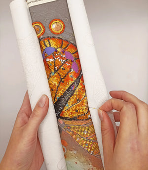 Bead Embroidery Kit Main Bead Embroidery Kit Amber flight