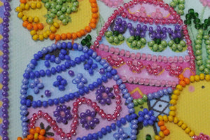 Bead Embroidery Kit Mini Bead embroidery kit Easter patterns
