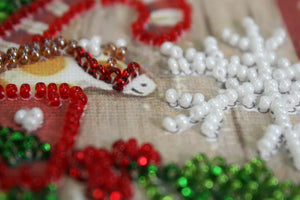 Bead Embroidery Kit Mini Bead embroidery kit Children's holiday