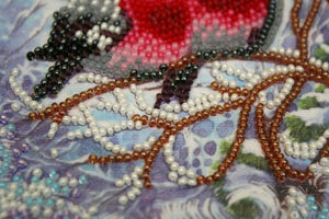 Bead Embroidery Kit Mini Bead embroidery kit Warmth together