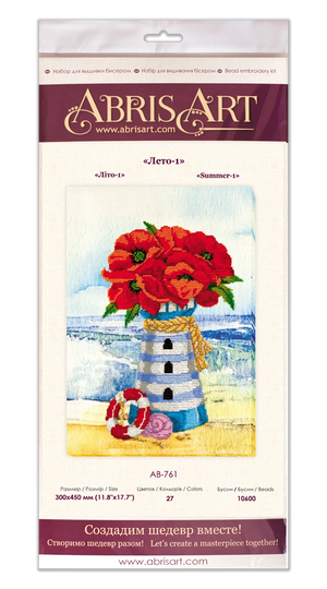 Bead Embroidery Kit Main Bead Embroidery Kit Summer-1