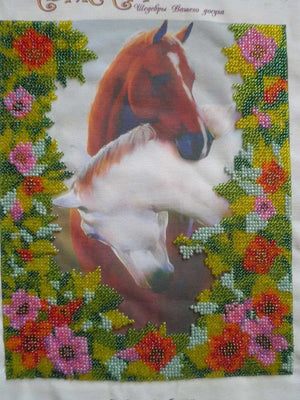 Bead Embroidery Kit Love