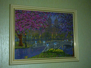 Bead Embroidery Kit Main Bead Embroidery Kit Spring bloom