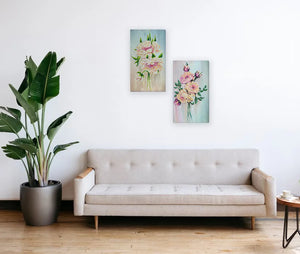 Bead Embroidery Kit Main Bead Embroidery Kit White peonies
