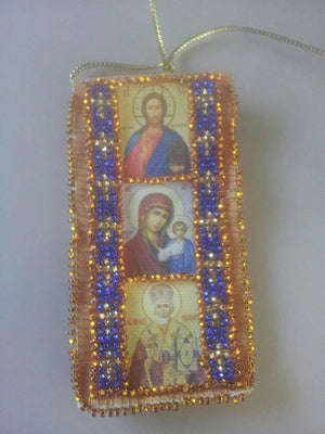 Talisman Bead Embroidery Kit Talisman bead embroidery kits Driver' Prayer