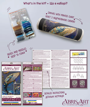 Bead Embroidery Kit Main Bead Embroidery Kit Lord of the Depths