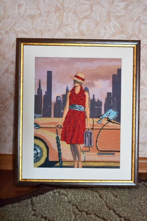 Bead Embroidery Kit Main Bead Embroidery Kit Retro travel – 3