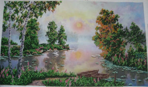 Bead Embroidery Kit Main Bead Embroidery Kit Morning haze