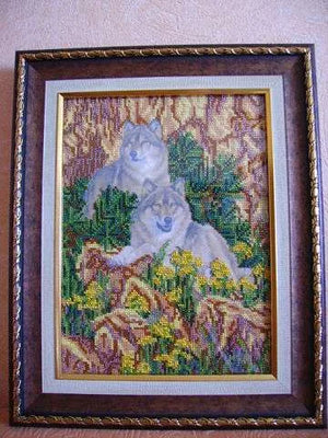 Bead Embroidery Kit Main Bead Embroidery Kit Devotion