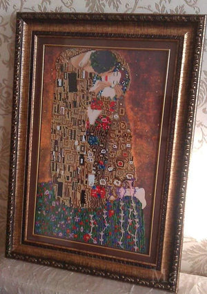 Bead Embroidery Kit Main Bead Embroidery Kit The kiss