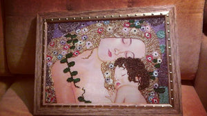 Bead Embroidery Kit Main Bead Embroidery Kit Mother and Child