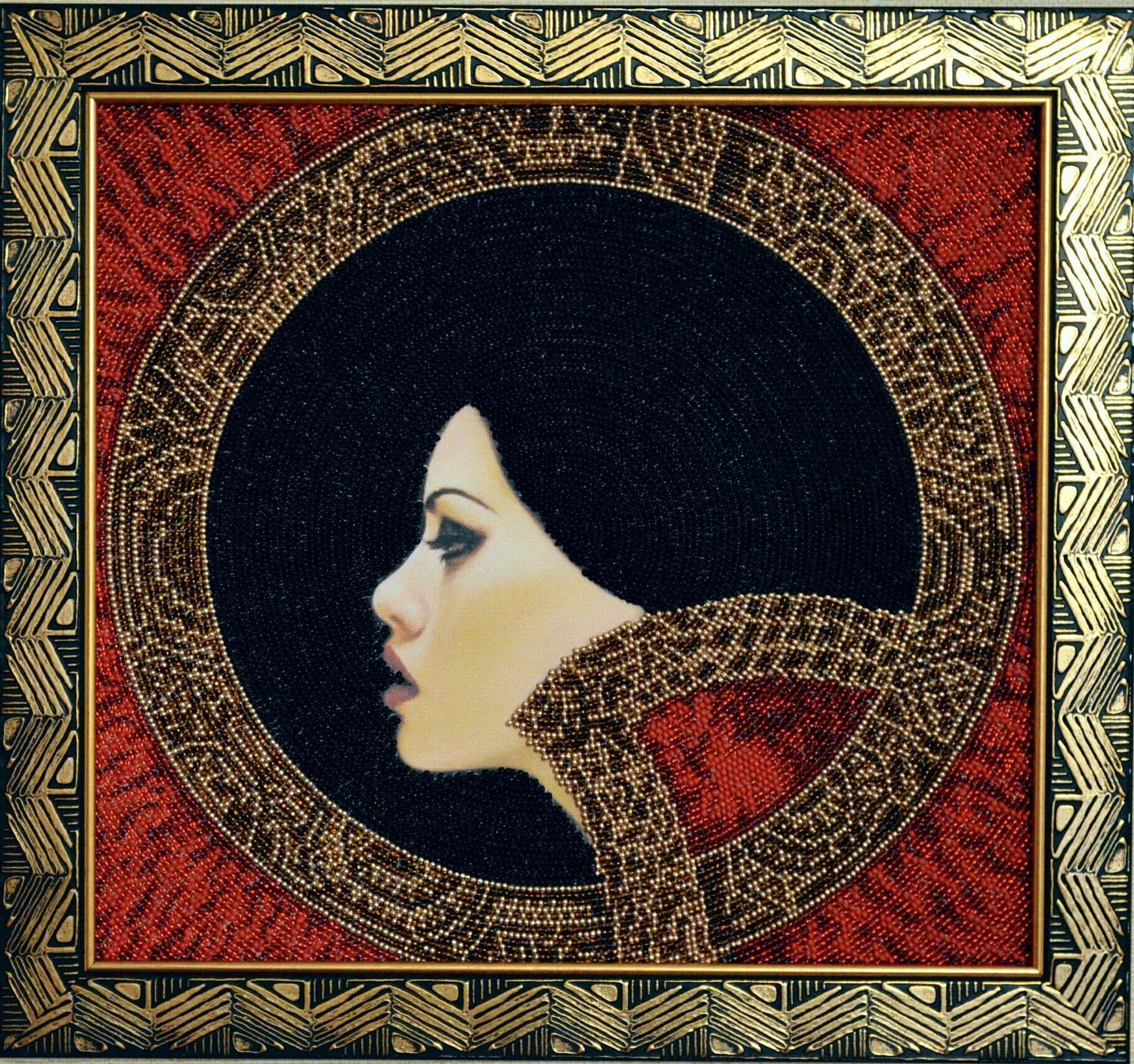 Bead Embroidery Kit Main Bead Embroidery Kit Lady Macbeth