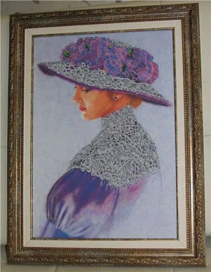 Bead Embroidery Kit Main Bead Embroidery kit Violet