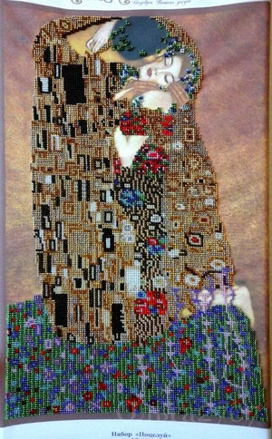 Bead Embroidery Kit Main Bead Embroidery Kit The kiss