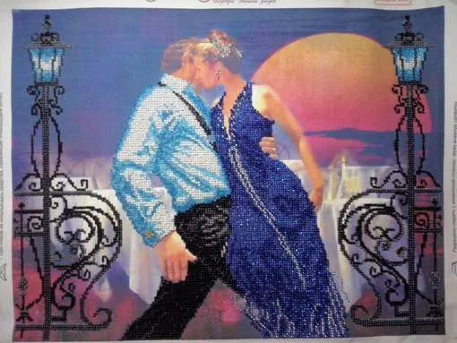 Bead Embroidery Kit Main Bead Embroidery Kit Tango