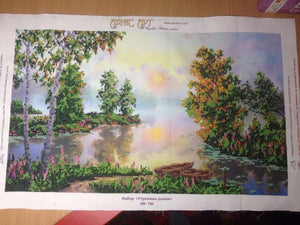 Bead Embroidery Kit Main Bead Embroidery Kit Morning haze