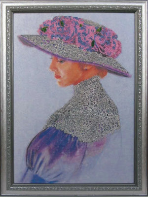 Bead Embroidery Kit Main Bead Embroidery kit Violet