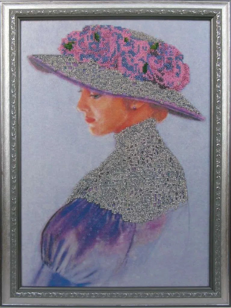 Bead Embroidery Kit Main Bead Embroidery kit Violet