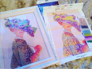 Bead Embroidery Kit Main Bead Embroidery Kit Elizabeth