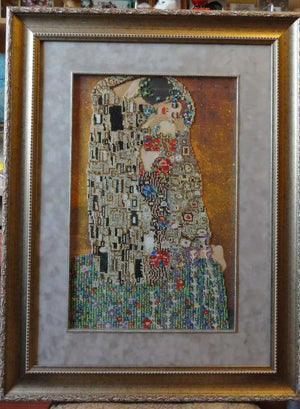 Bead Embroidery Kit Main Bead Embroidery Kit The kiss