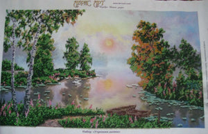 Bead Embroidery Kit Main Bead Embroidery Kit Morning haze