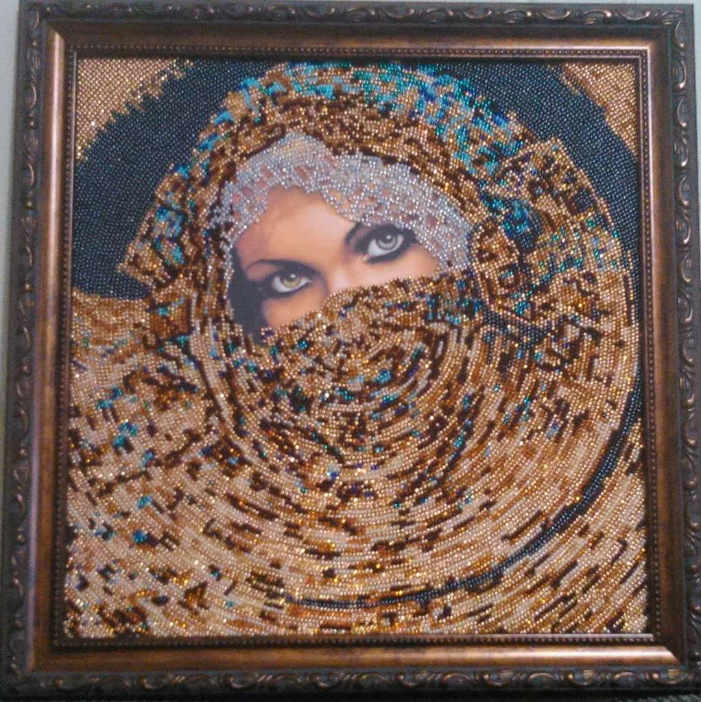 Bead Embroidery Kit Main Bead Embroidery Kit Scheherazade