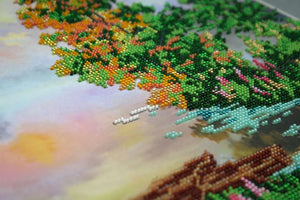 Bead Embroidery Kit Main Bead Embroidery Kit Morning haze