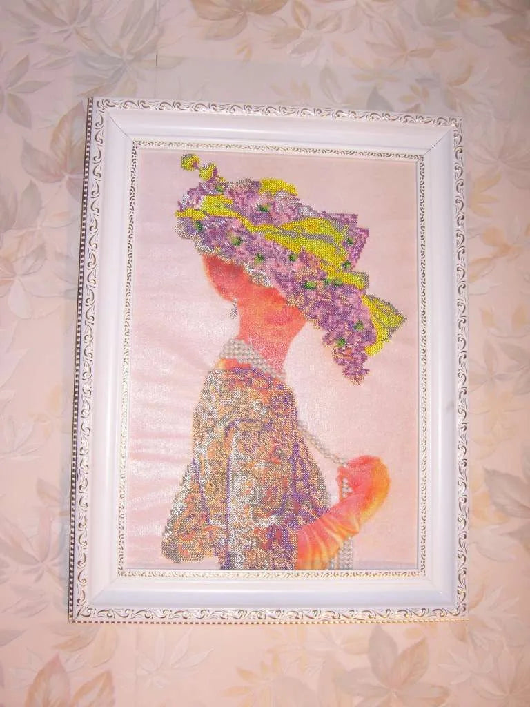 Bead Embroidery Kit Main Bead Embroidery Kit Elizabeth