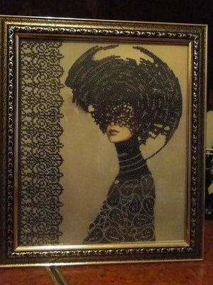Bead Embroidery Kit Main Bead Embroidery Kit Morgana