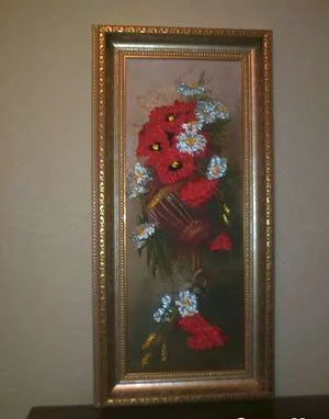 Bead Embroidery Kit Main Bead Embroidery kit Wild flowers
