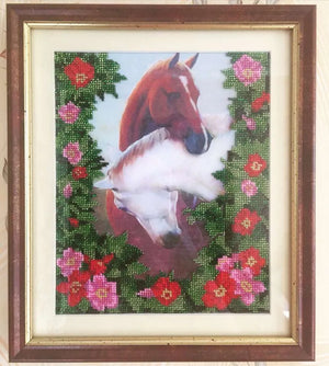 Bead Embroidery Kit Love