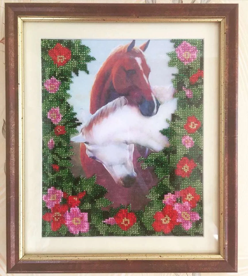 Bead Embroidery Kit Love