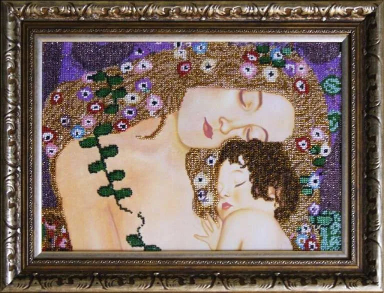 Bead Embroidery Kit Main Bead Embroidery Kit Mother and Child