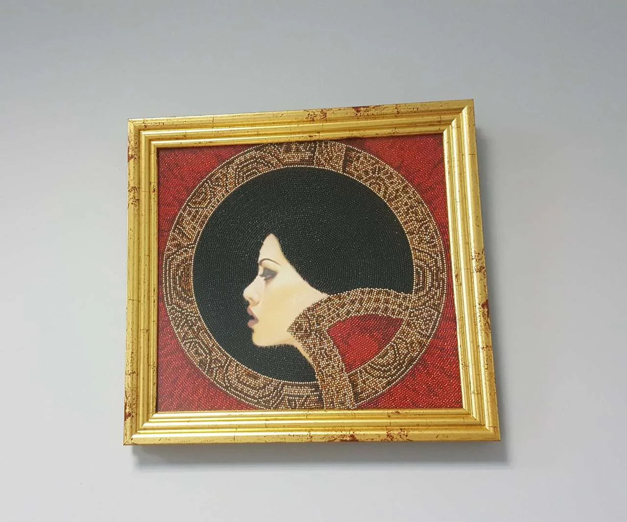 Bead Embroidery Kit Main Bead Embroidery Kit Lady Macbeth