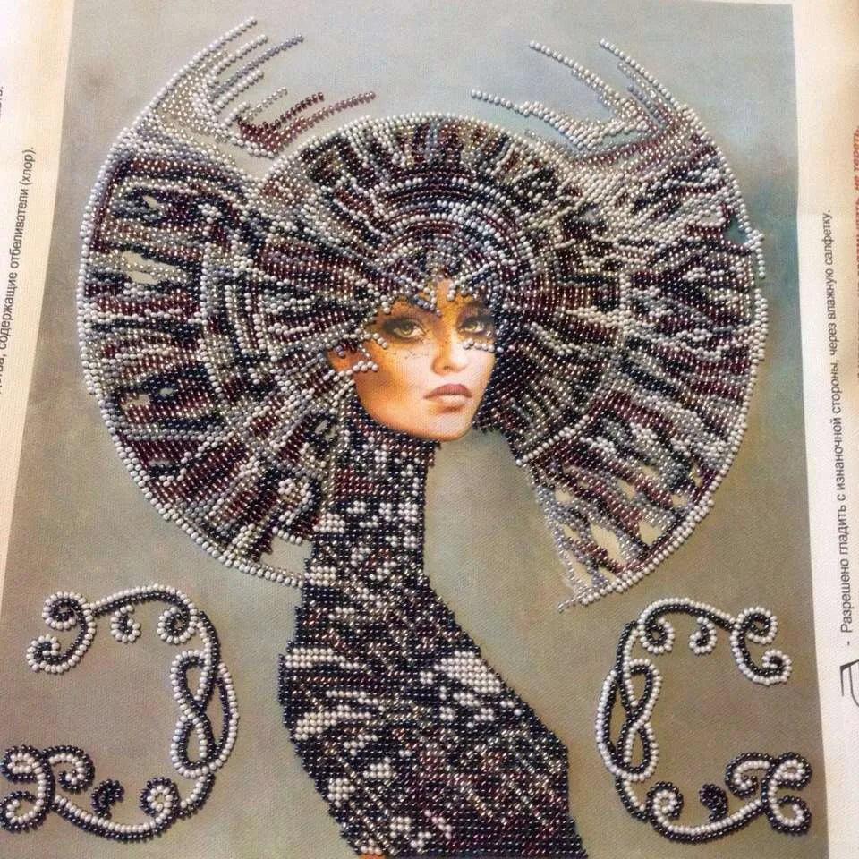 Bead Embroidery Kit Main Bead Embroidery Kit Selena