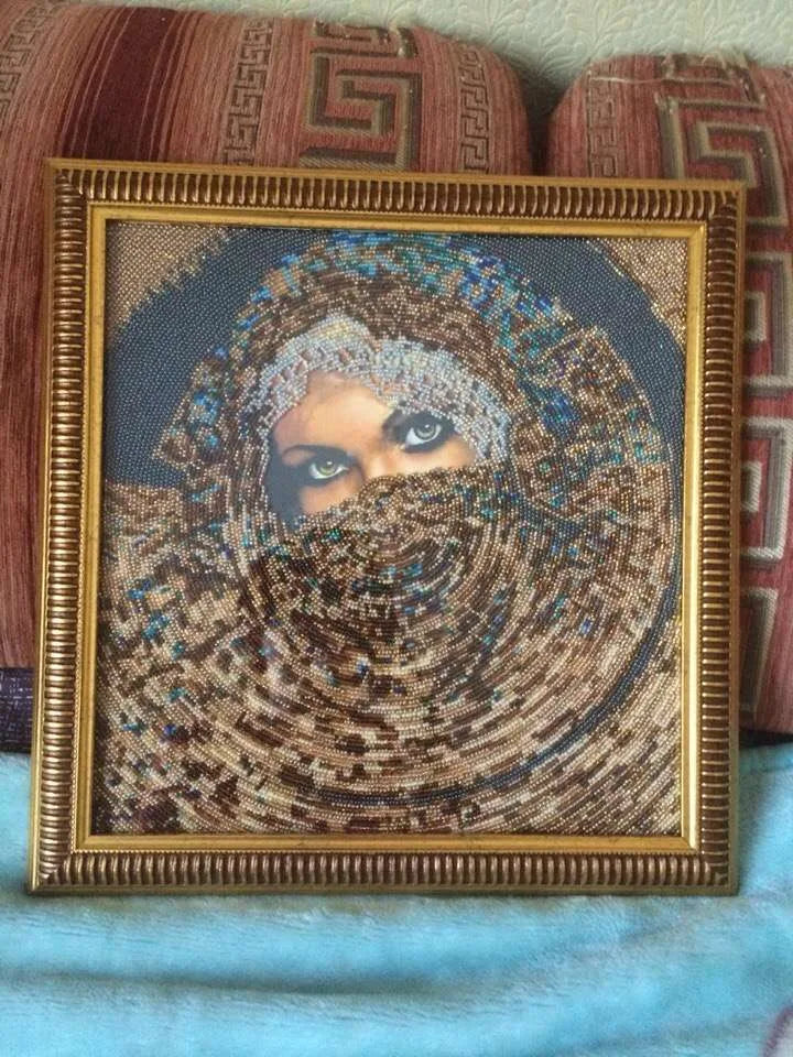 Bead Embroidery Kit Main Bead Embroidery Kit Scheherazade