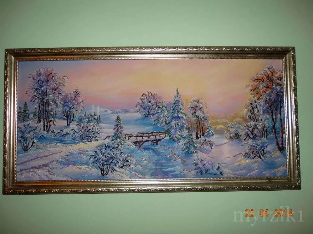 Bead Embroidery Kit Main Bead Embroidery Kit Bewitched forest