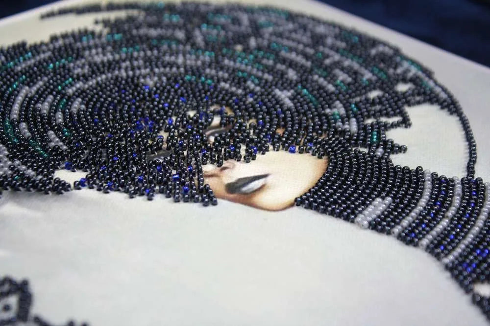 Bead Embroidery Kit Main Bead Embroidery Kit Morgana