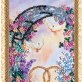 Postcards Bead Embroidery Kit Postcard bead embroidery kits Happy Wedding – 3