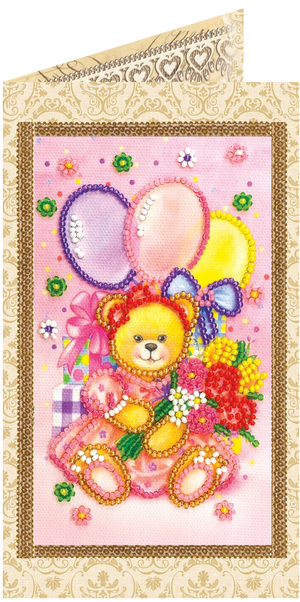 Postcards Bead Embroidery Kit Postcard Bead embroidery kit Playdate