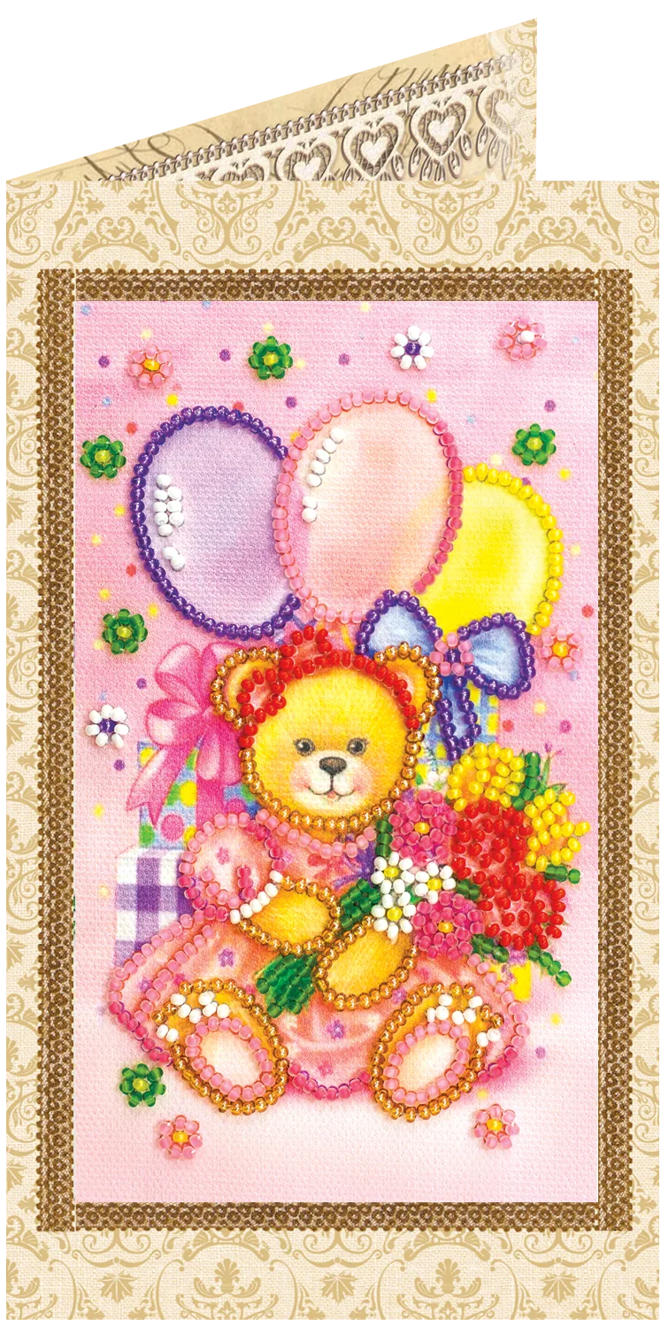 Postcards Bead Embroidery Kit Postcard Bead embroidery kit Playdate
