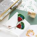 Hair Accessories Embroidery Kit Decoration Watermelon slice