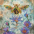 Bead Embroidery Kit Main Bead Embroidery Kit Golden beetle
