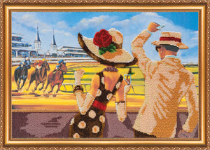 Bead Embroidery Kit At the race track